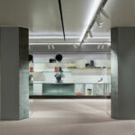 Interior of LE NOIR luxury multi-brand boutique in Veneto, Italy