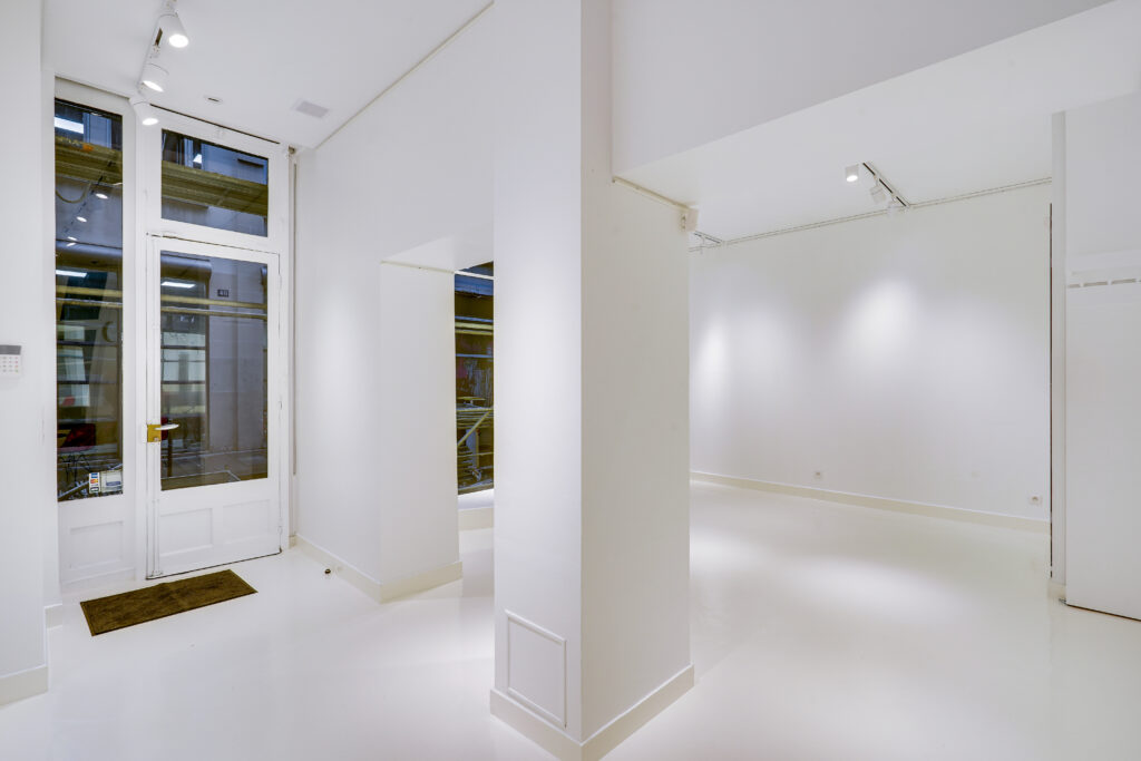 Secondary room inside 43 Rue Charlot showroom Paris