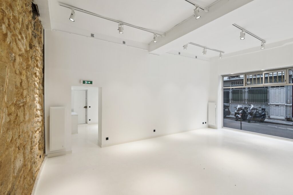 View from back showroom toward main retail space