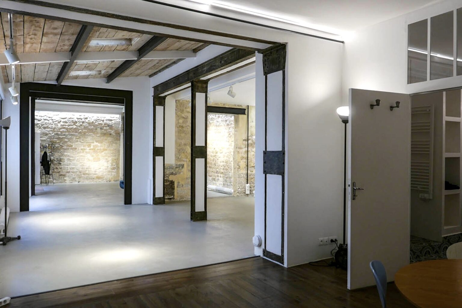 Secondary presentation room Paris Marais showroom