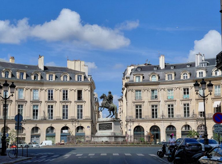 Place des Victoires near the boutique, Paris 2